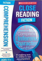 Comprehension Close Reading Fiction (Age 11+)