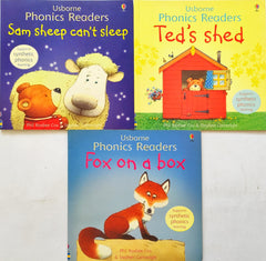 Usborne Phonics Reader Combo Set 11 (3 Books)