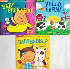 Indestructibles Combo Set (3 Books / Bath Book)