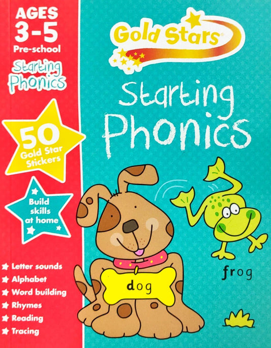 Starting Phonics Gold Stars (Age 3-5)