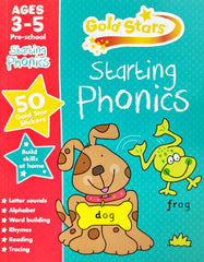 Starting Phonics Gold Stars (Age 3-5)