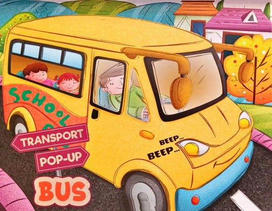 Transport Popup Bus (Popup Book)