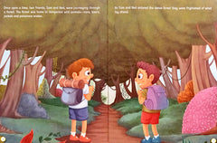 The Bear and the Two Friends (Moral Story)