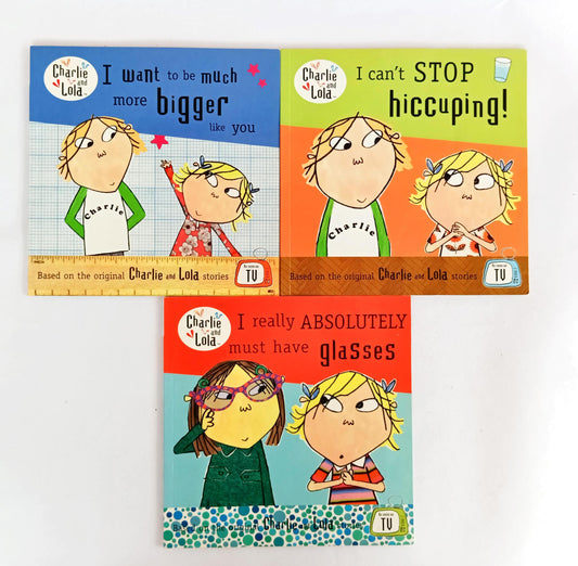Charlie And Lola Combo Set 4 (3 Books)