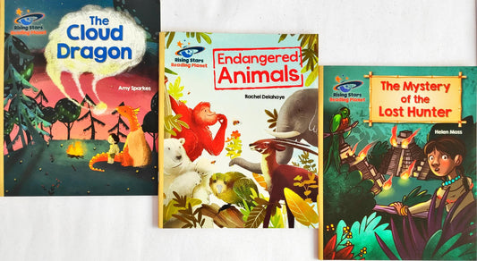 Rising Stars Reading Planet Level 9 Set 11 ( 3 Books)