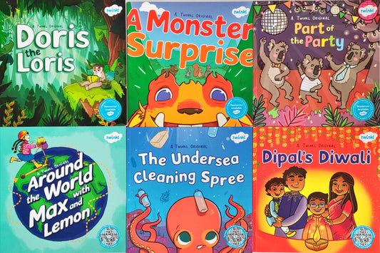 Twinkl Combo Set 9 (6 Books)