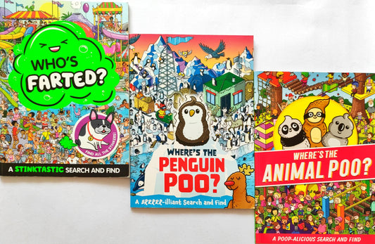 Search and Find Combo 6 (3 Books)