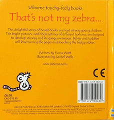 That's not my Zebra