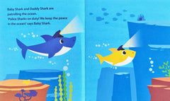 Baby shark and the police sharks