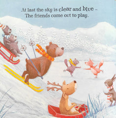 Ten shiny Snowflakes