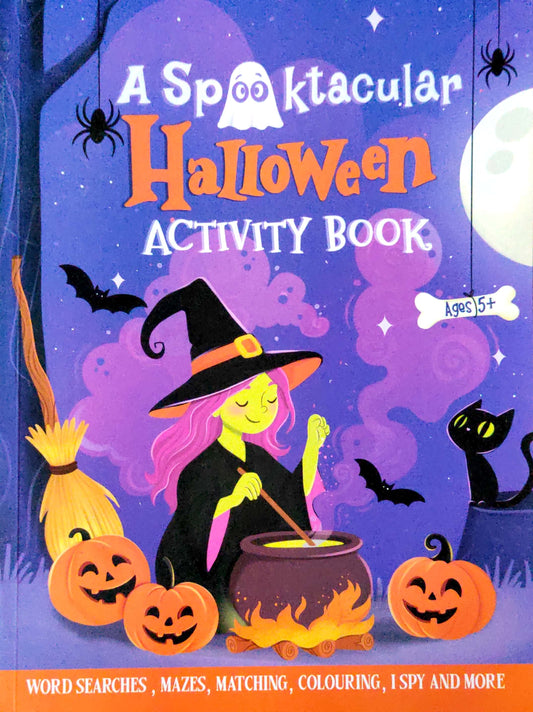 A Spooktacular Halloween Activity Book