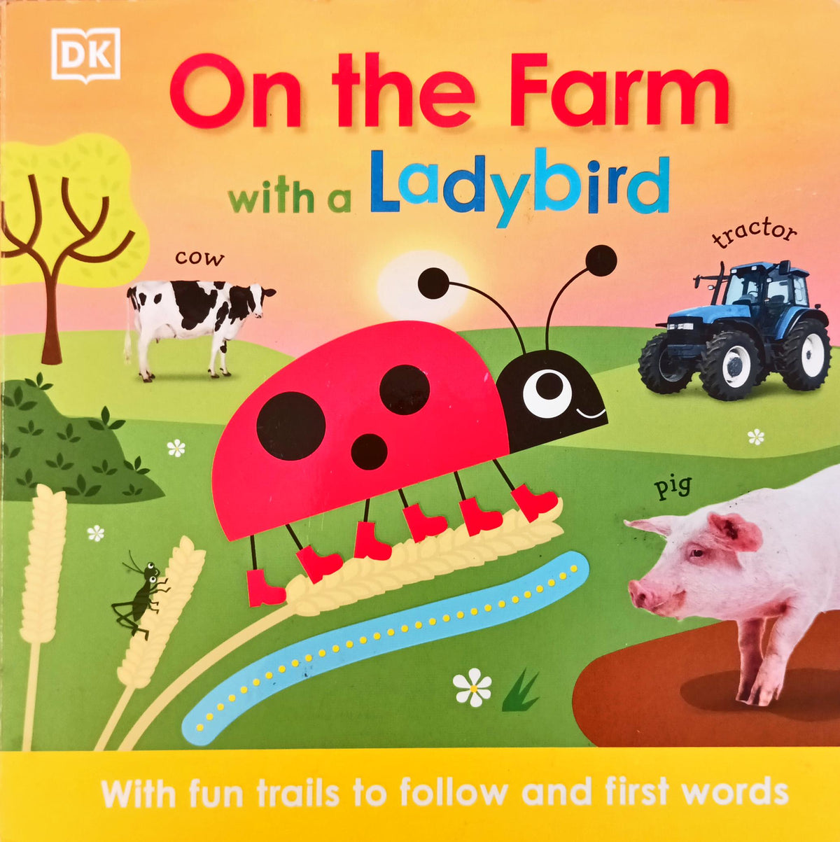 On the farm with a ladybird