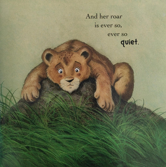 Shy Little Lion