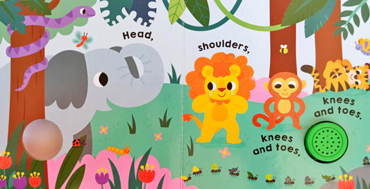 Head Shoulder Knees and Toes (Sound Book)