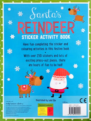 Santa's Reindeer Sticker Activity book