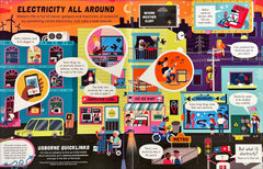 Usborne How it Works Electricity ( With Over 80 Flaps)