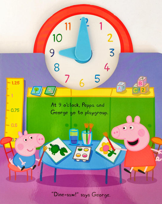 Peppa's Busy Day (Clock Book)