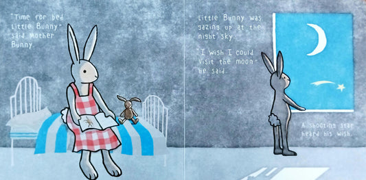 Little Bunny Goes to the Moon