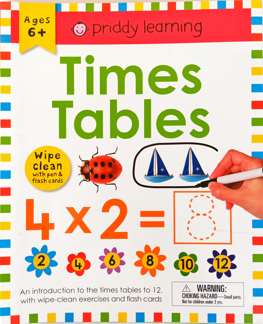 Time Tables 6+ (Wipe and Clean)