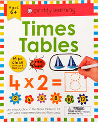 Time Tables 6+ (Wipe and Clean)