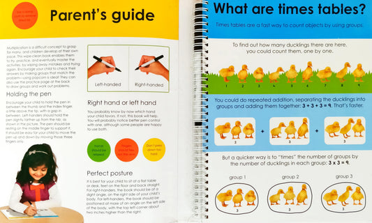 Time Tables 6+ (Wipe and Clean)