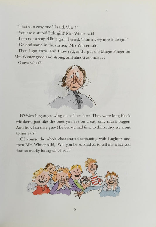 Roald Dahl The Magic Finger
