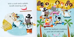 Usborne Giraffe in the bath
