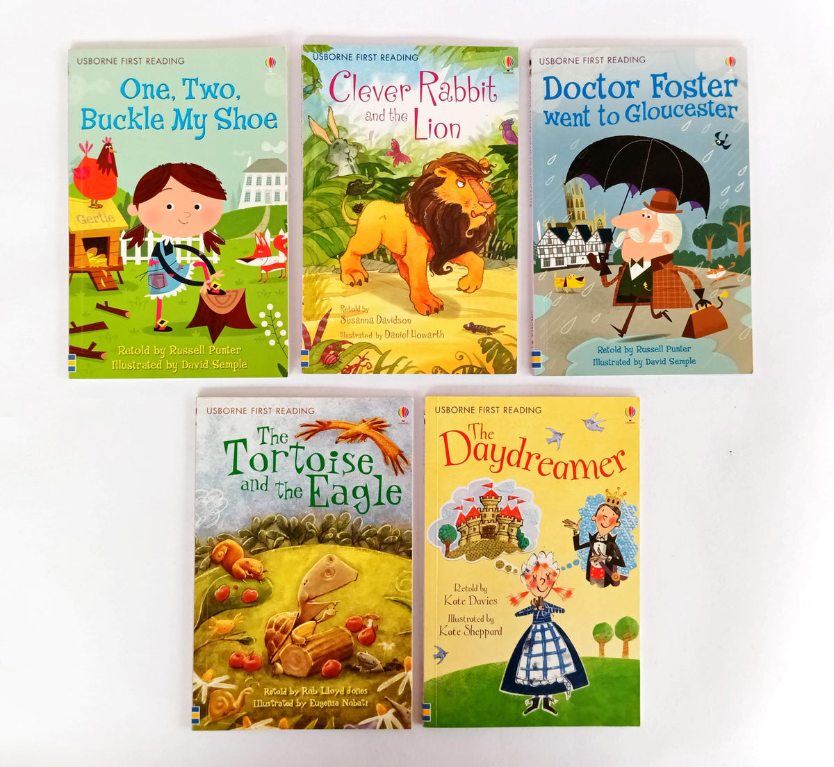Usborne First Reading Combo Set 1 (5 Books)