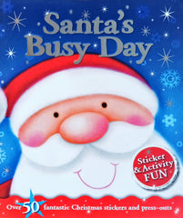 Santa's busy day (Sticker & activity fun)