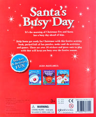 Santa's busy day (Sticker & activity fun)