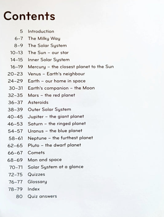 Collins My first book of Solar System