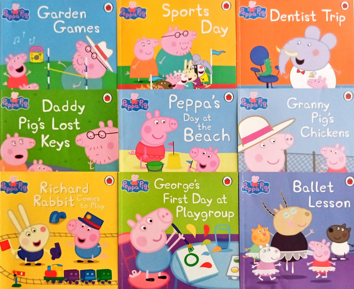 Peppa Pig Combo 2 (9 Books)