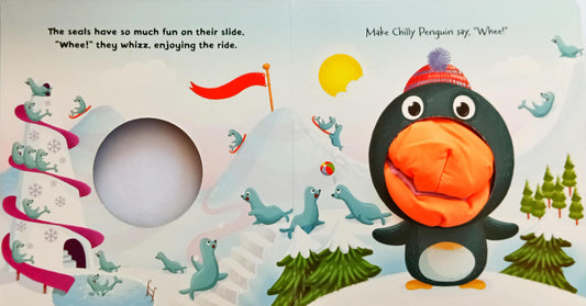 Chilly Penguin loves to play (Puppet book)