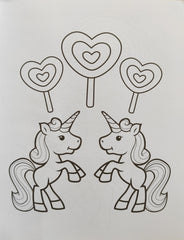 Unicorns Colouring Book