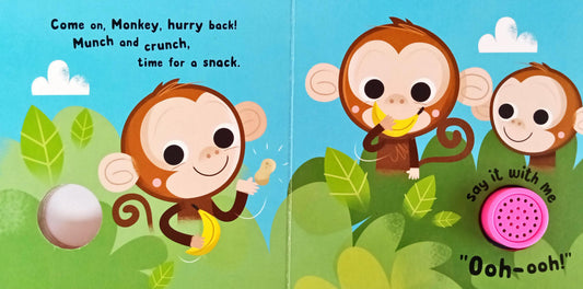 Ooh-Ooh Says Monkey (Sound Book)