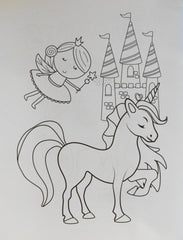 Unicorns Colouring Book
