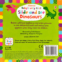 Usborne's Baby Very first Slide and See Dinosaurs (Push Pull Slide)