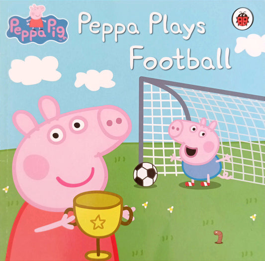 Peppa plays football
