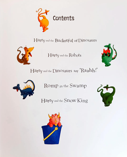 Harry and the Dinosaurs and the Bucketful of Stories