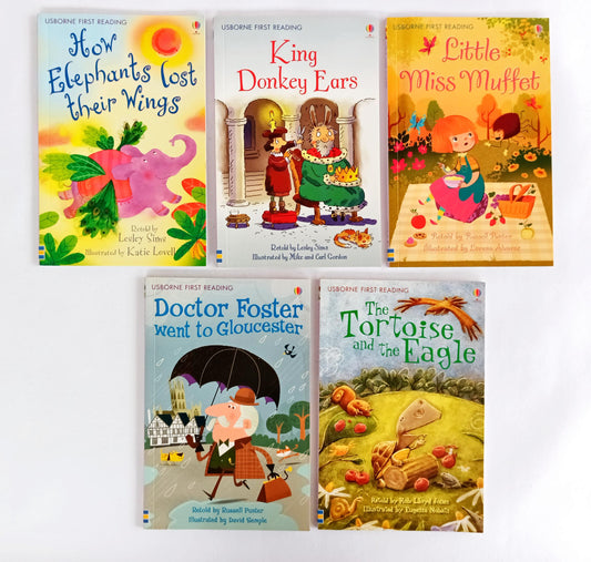 Usborne First Reading Combo Set 2 (5 Books)