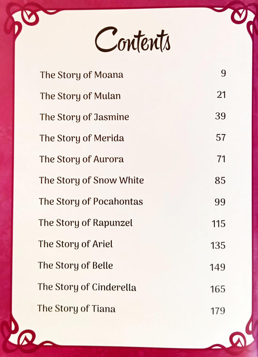 Disney Princess A Treasury of Enchanting tales