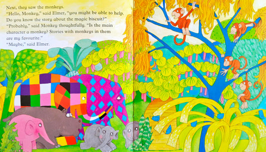 Elmer and the Patchwork Story