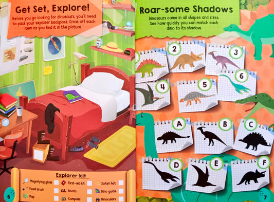 Dinosaur Activity Book