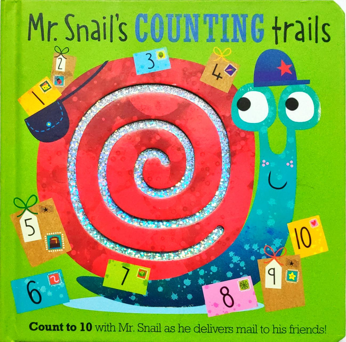 Mr Snail's Counting Trails (Flap Book)