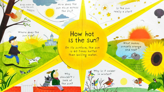 Usborne Questions and Answers What makes it Rain? (Flap Book)
