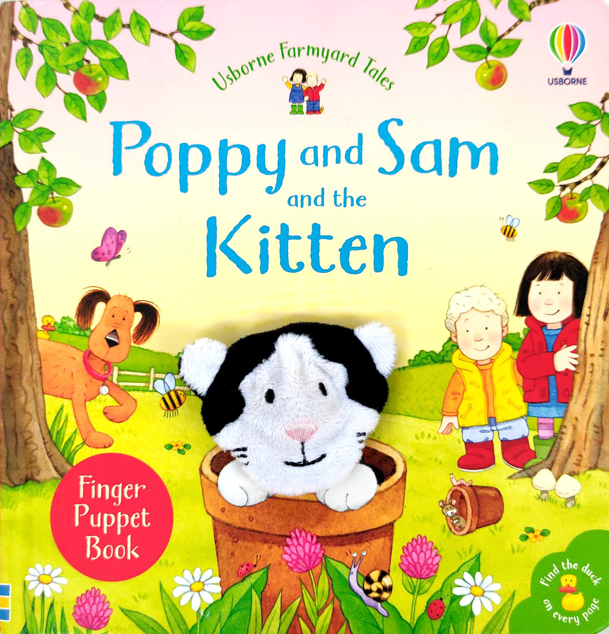 Usborne Poppy and Sam and the Kitten (Finger Puppet Book)