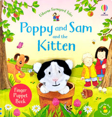 Usborne Poppy and Sam and the Kitten (Finger Puppet Book)