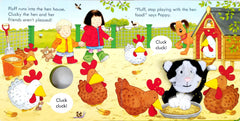 Usborne Poppy and Sam and the Kitten (Finger Puppet Book)