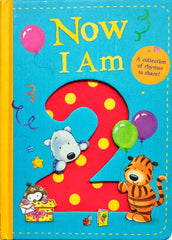Now I am 2 (Board Book)