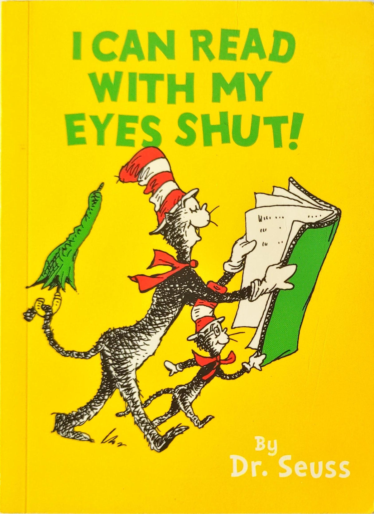 I Can Read with My Eyes Shut!